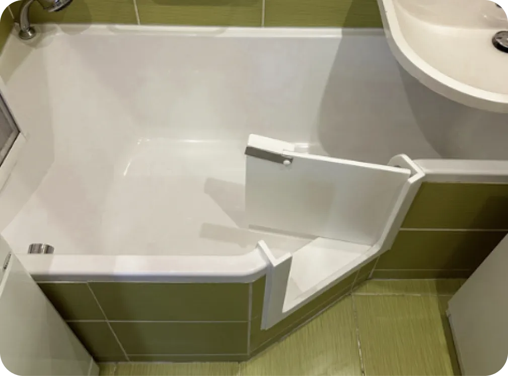 Akrylátové vany - instalace 4